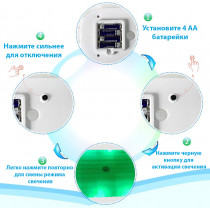 Качели детские WCG GLOW с подсветкой