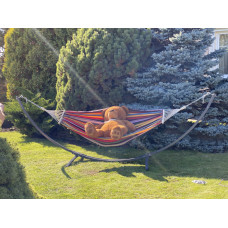 Двомісний гамак з планкою SUMMER Класичний XXL 200х150 WCG