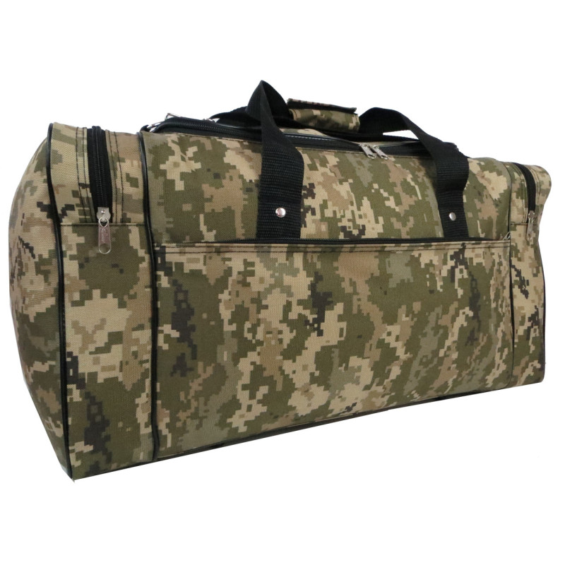 Дорожная сумка 45L Wallaby расцветка пиксель ВСУ