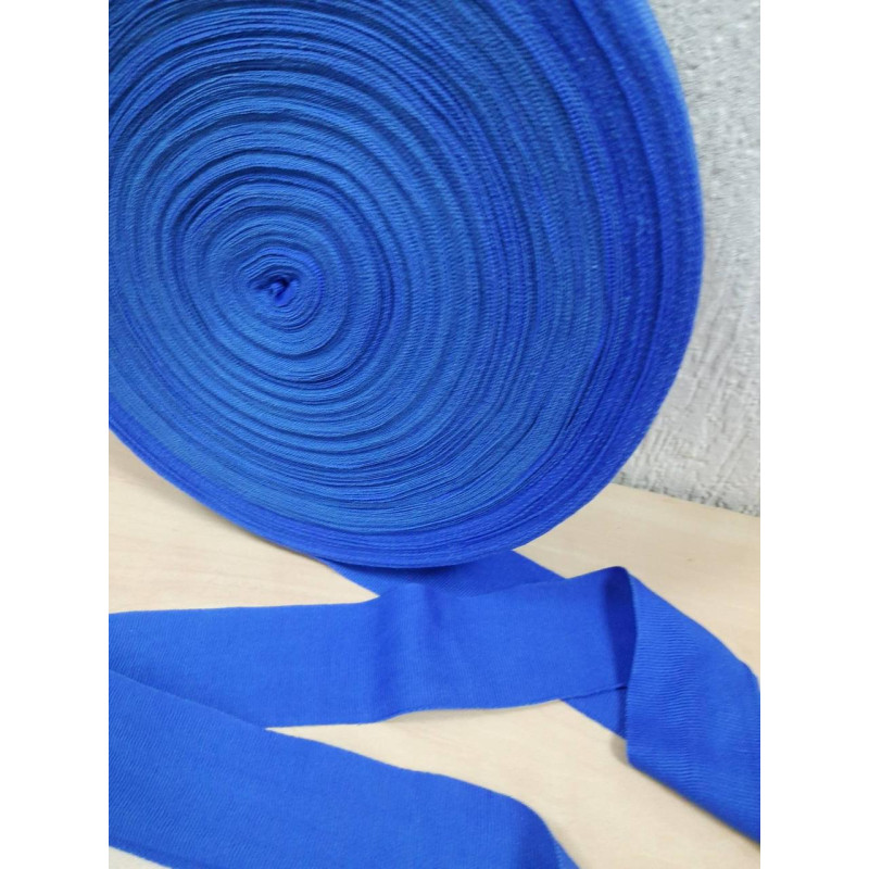 Бинтова стрічка для боксу PowerPlay, Довжина 100 м, Еластична, Бавовна, Нейлон, Синя