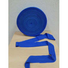 Бинтова стрічка для боксу PowerPlay, Довжина 100 м, Еластична, Бавовна, Нейлон, Синя