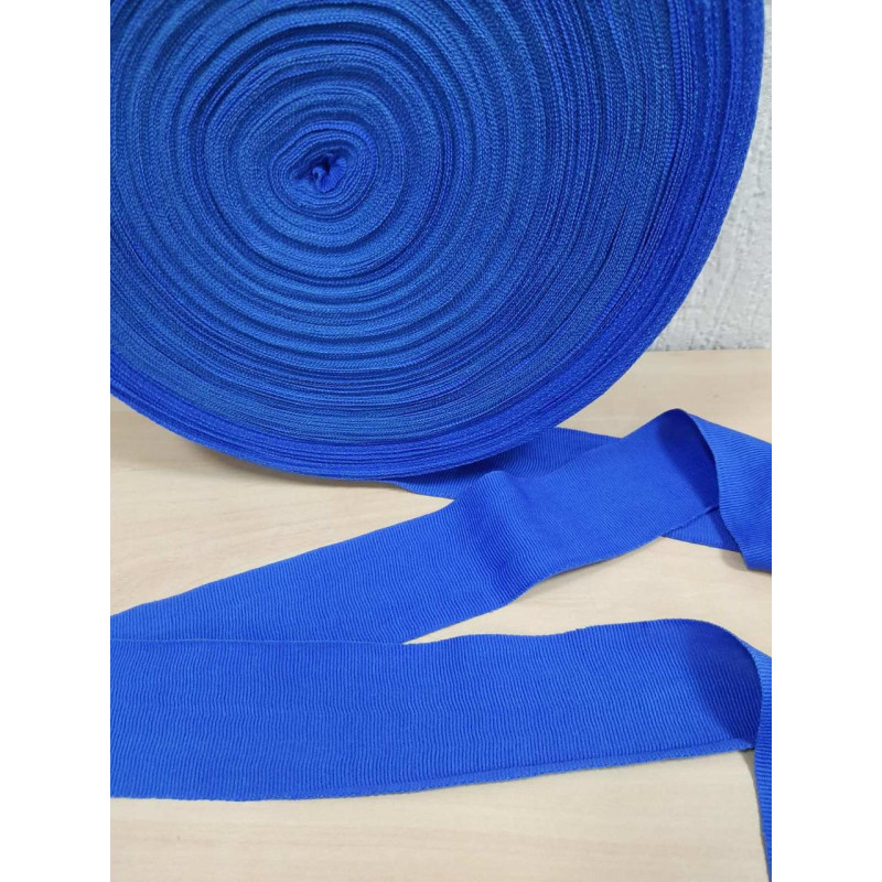 Бинтова стрічка для боксу PowerPlay, Довжина 100 м, Еластична, Бавовна, Нейлон, Синя