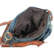 Женская сумка Fashion jeans bag темно-синяя