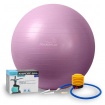 М'яч для фітнесу (фітбол) PowerPlay 4001 Ø75 cm Gymball Фіолетовий + помпа М'яч для фітнесу (фітбол) PowerPlay 4001 Ø75 cm Gymball Фіолетовий + помпа