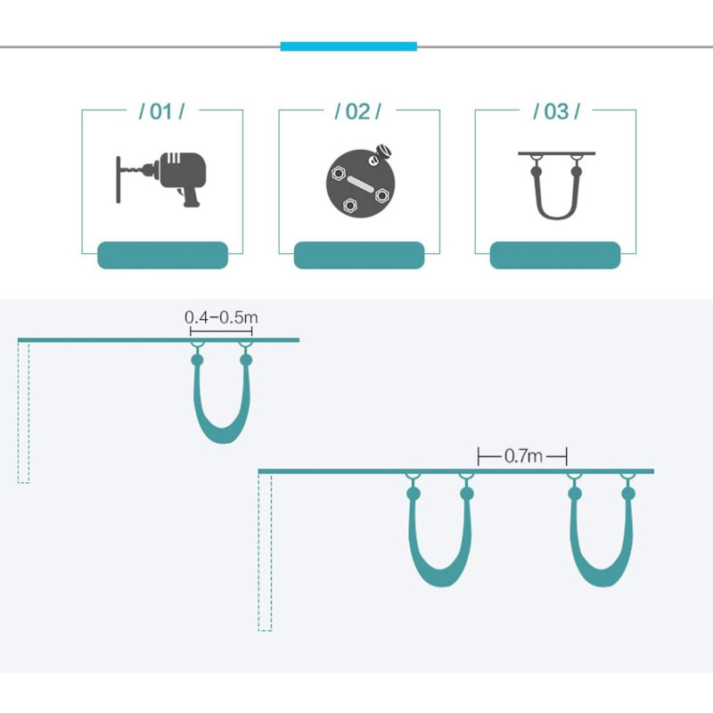 Стельовий анкерний гачок ( Підвісний диск ) Кронштейн для стелі