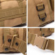Тактическая, армейская мужская сумка Molle Combat Sachet койот