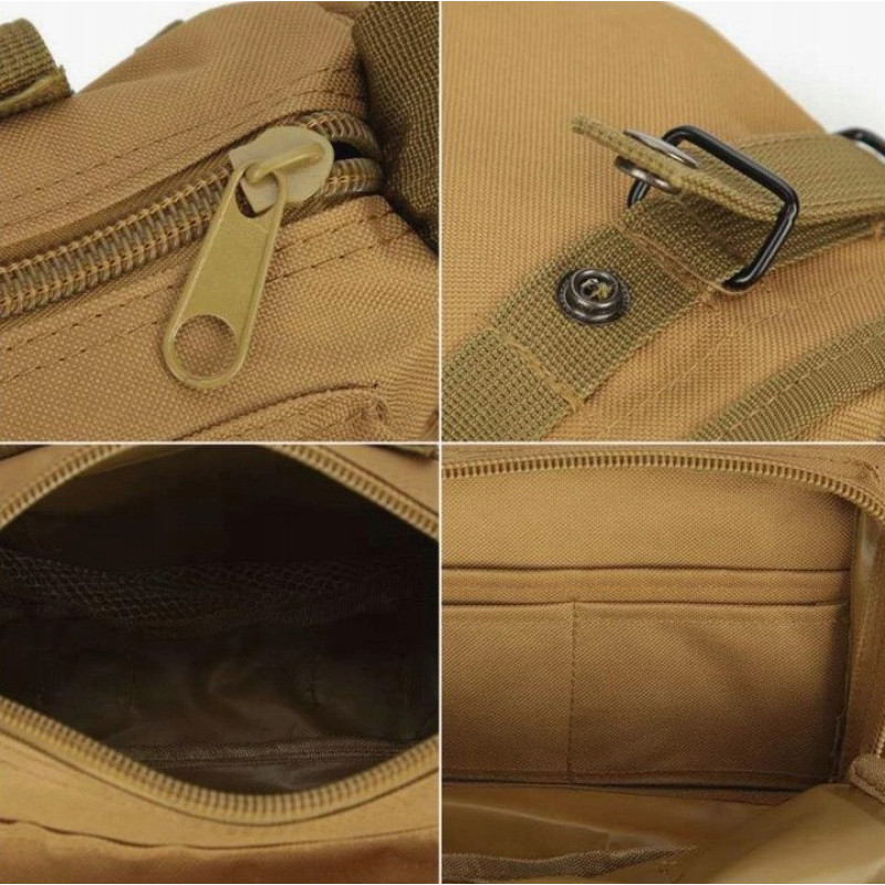 Тактическая, армейская мужская сумка Molle Combat Sachet койот