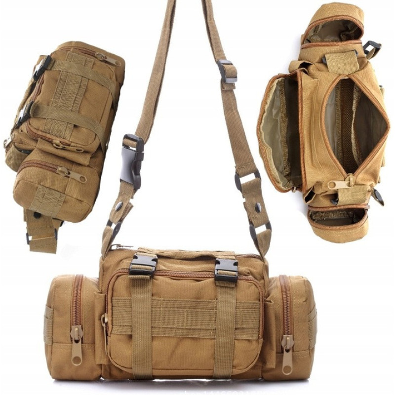 Тактическая, армейская мужская сумка Molle Combat Sachet койот