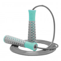 Скакалка PowerPlay 4206 Jump Rope PRO+ Сіро-м'ятна (2,75m.) Скакалка PowerPlay 4206 Jump Rope PRO+ Сіро-м'ятна (2,75m.)