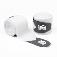 Бинти для боксу Phantom Impact White 400cm. (4м.)