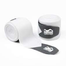 Бинти для боксу Phantom Impact White 400cm. (4м.)