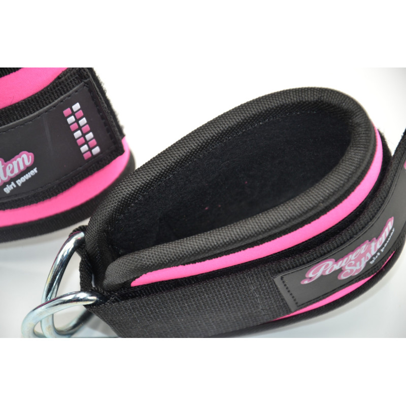 Манжеты на щиколотку Power System PS-3450 Ankle Strap Gym Babe Pink
