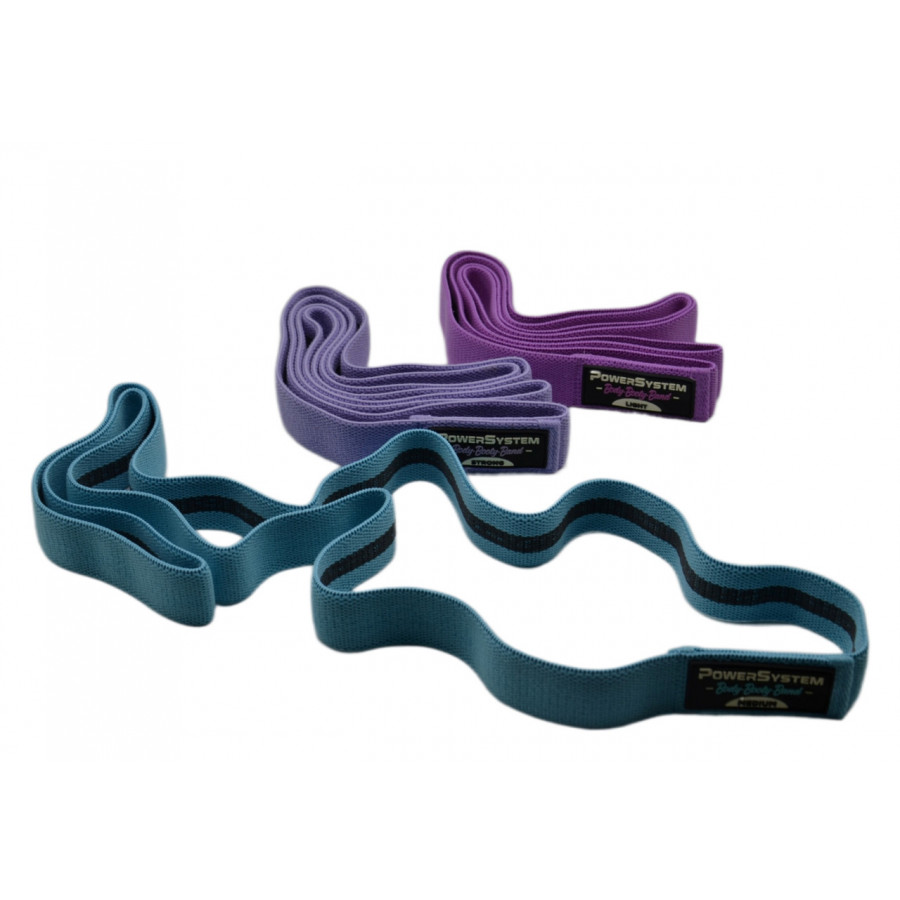 Набір тканевих гумок Power System PS-4129 Booty Band Set Long 3шт.