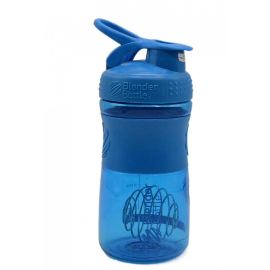 Шейкер спортивний (пляшка) BlenderBottle SportMixer Flip 20oz/590ml Cyan (Original)