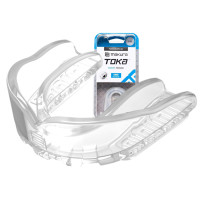 Капа MAKURA Toka, Доросла (вік 11+) Clear, Посадка: BOIL & BITE™(формується у гарячій воді), Термопластик, Прозорий