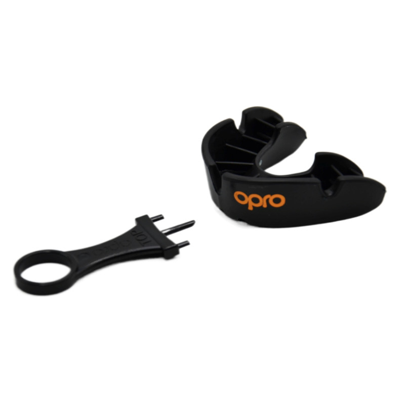 Капа боксерська OPRO Junior Bronze Black (art.002185001)