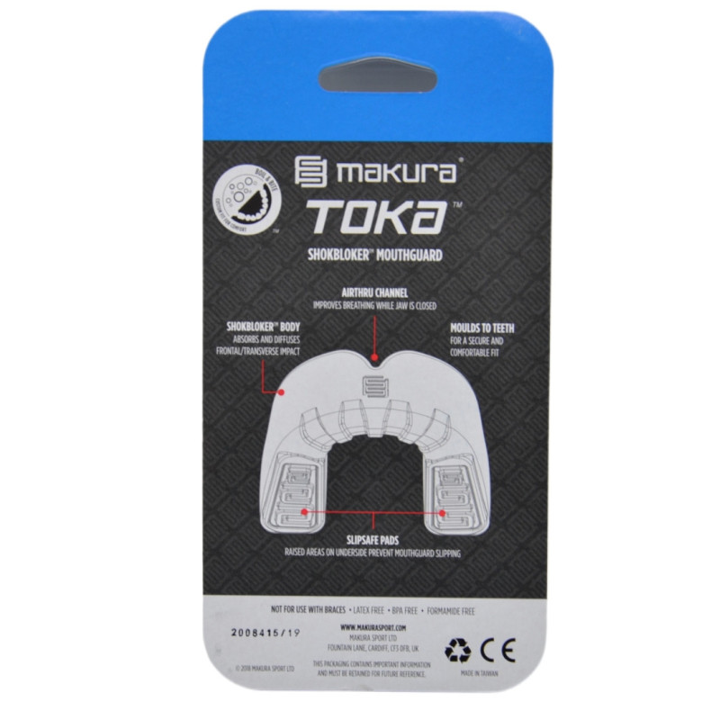 Капа MAKURA Toka детская (возраст до 10 лет) Clear (арт.6017514112)