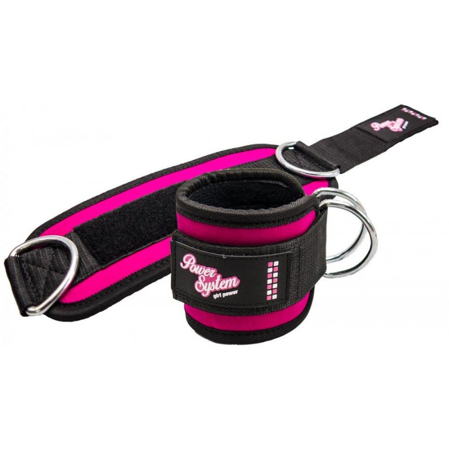 Манжети на щиколотку Power System PS-3450 Ankle Strap Gym Babe Pink