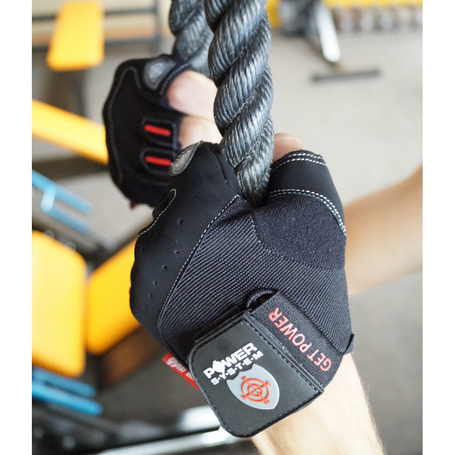 Рукавички для фітнесу Power System PS-2550 Get Power Black XL