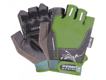 Рукавички для фітнесу Power System PS-2570 Woman’s Power жіночі Green S