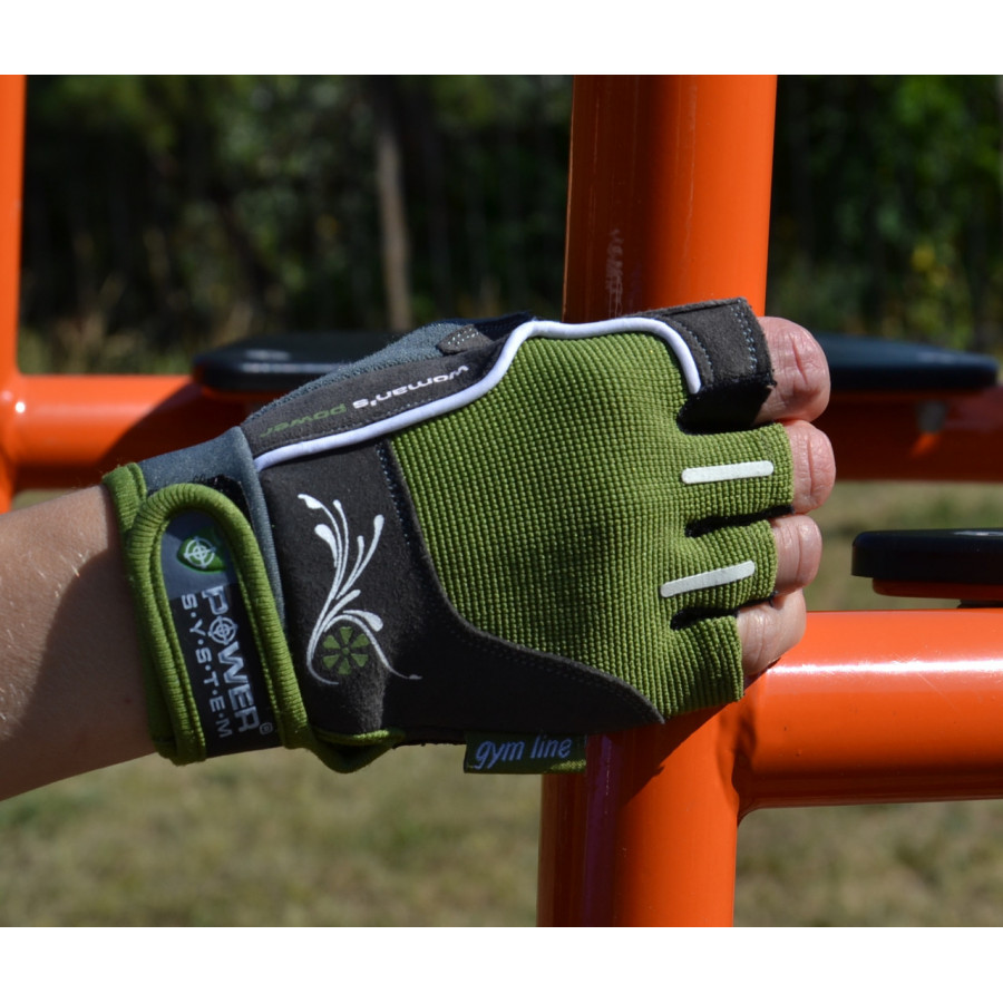 Рукавички для фітнесу Power System PS-2570 Woman’s Power жіночі Green S
