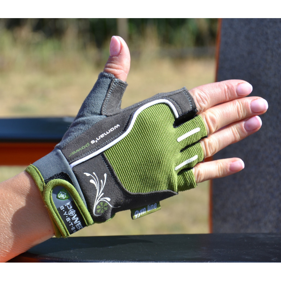 Рукавички для фітнесу Power System PS-2570 Woman’s Power жіночі Green S