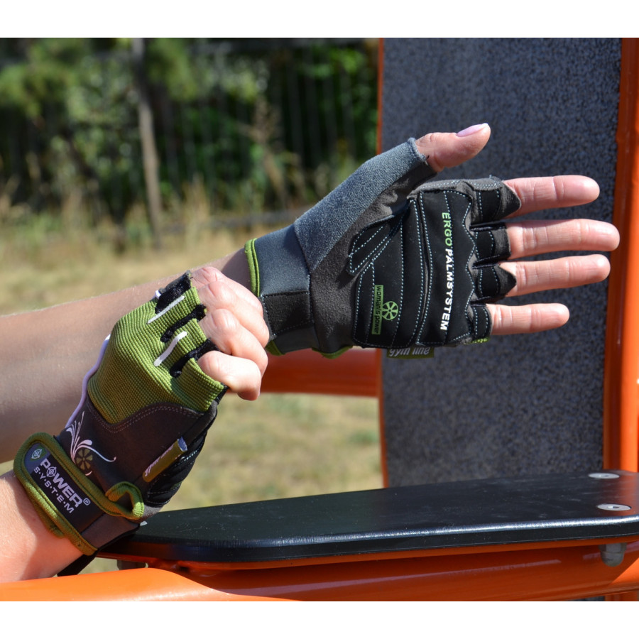 Рукавички для фітнесу Power System PS-2570 Woman’s Power жіночі Green S