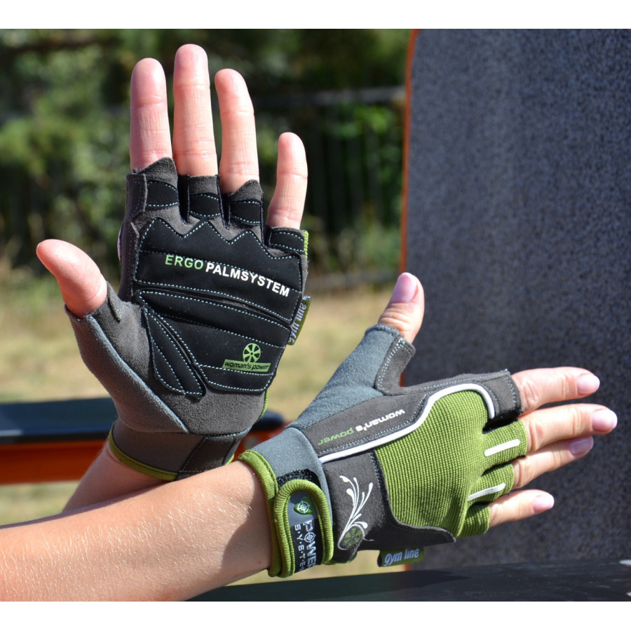 Рукавички для фітнесу Power System PS-2570 Woman’s Power жіночі Green S