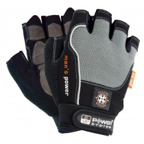 Рукавички для фітнесу Power System PS-2580 Man’s Power Black/Grey XXL Рукавички для фітнесу Power System PS-2580 Man’s Power Black/Grey XXL