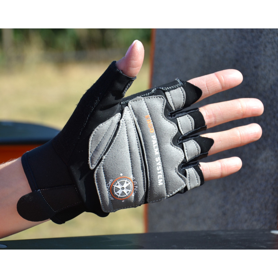 Рукавички для фітнесу Power System PS-2580 Man’s Power Black/Grey XXL