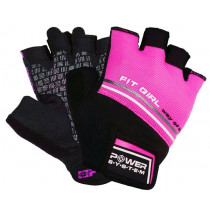 Рукавички для фітнесу Power System PS-2920 Fit Girl Evo Pink S Рукавички для фітнесу Power System PS-2920 Fit Girl Evo Pink S