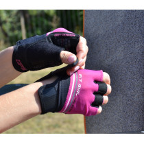 Рукавички для фітнесу Power System PS-2920 Fit Girl Evo Pink S Рукавички для фітнесу Power System PS-2920 Fit Girl Evo Pink S