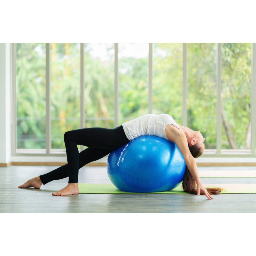 М'яч для фітнесу (фітбол) Power System PS-4018 Ø85 cm PRO Gymball Blue
