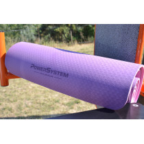 Килимок для йоги та фітнесу Power System PS-4060 TPE Yoga Mat Premium Purple (183х61х0.6) Килимок для йоги та фітнесу Power System PS-4060 TPE Yoga Mat Premium Purple (183х61х0.6)