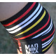 Бинты на колени MadMax MFA-292 Knee Wraps Black без липучки, Длина 1,8 м, Ширина 8 см, Хлопок PU, Спандекс, Черный