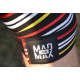 Бинты на колени MadMax MFA-292 Knee Wraps Black без липучки, Длина 1,8 м, Ширина 8 см, Хлопок PU, Спандекс, Черный