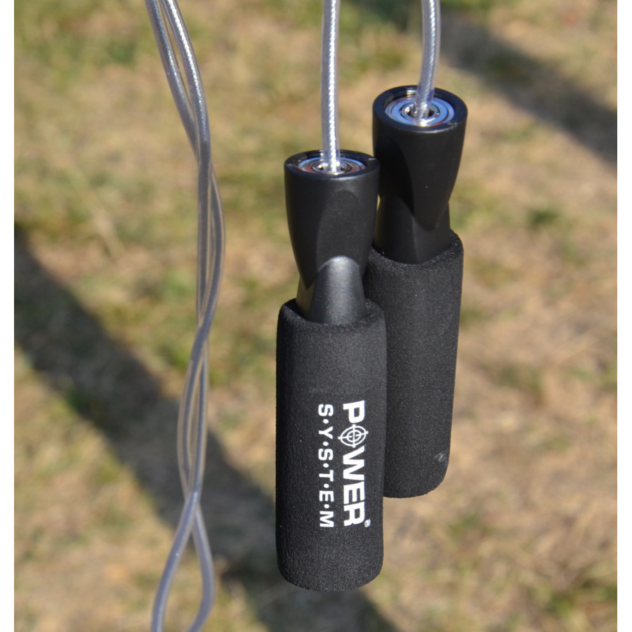 Скакалка швидкісна з підшипниками Power System PS-4004 Speed Jump Rope (2,8m.)