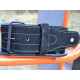 Пояс для важкої атлетики MadMax MFB-301 Suede Single Prong шкіряний Black/Green XXL