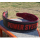 Пояс для важкої атлетики Power System PS-3830 Beast шкіряний Black/Red M