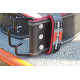 Пояс для важкої атлетики Power System PS-3830 Beast шкіряний Black/Red M