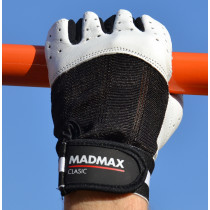 Рукавички для фітнесу MadMax MFG-248 Clasic White XXL Рукавички для фітнесу MadMax MFG-248 Clasic White XXL