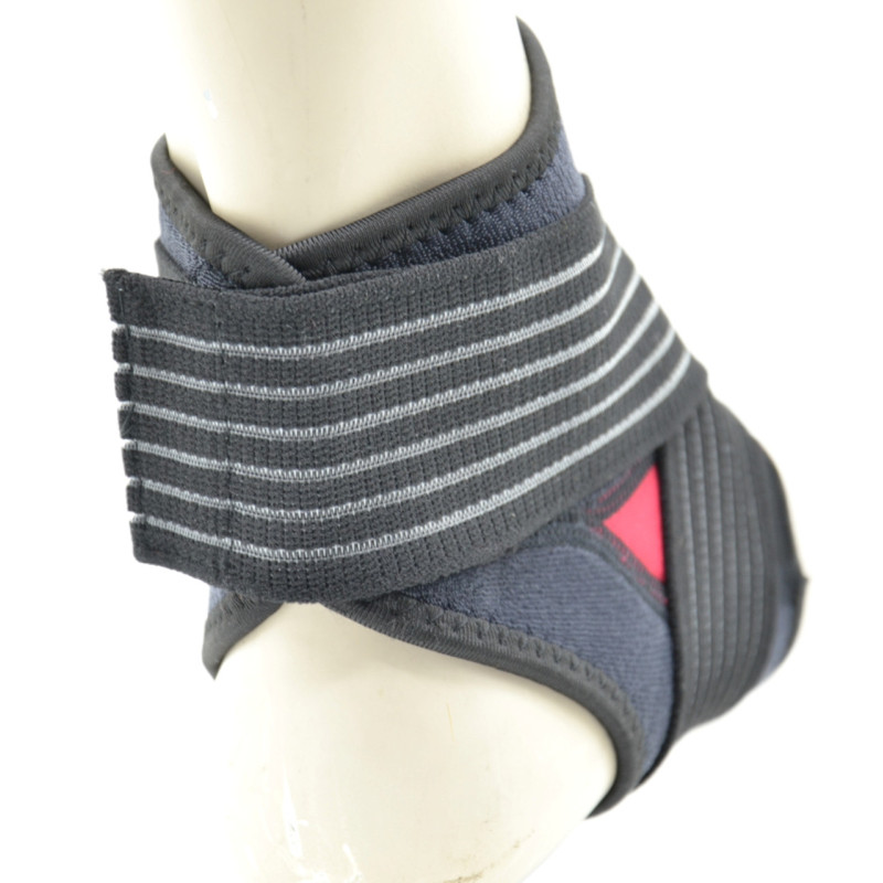 Бандаж на голеностоп Power System PS-6013 Neo Knee Support Black/Red (1шт.), Размер XL, Черный
