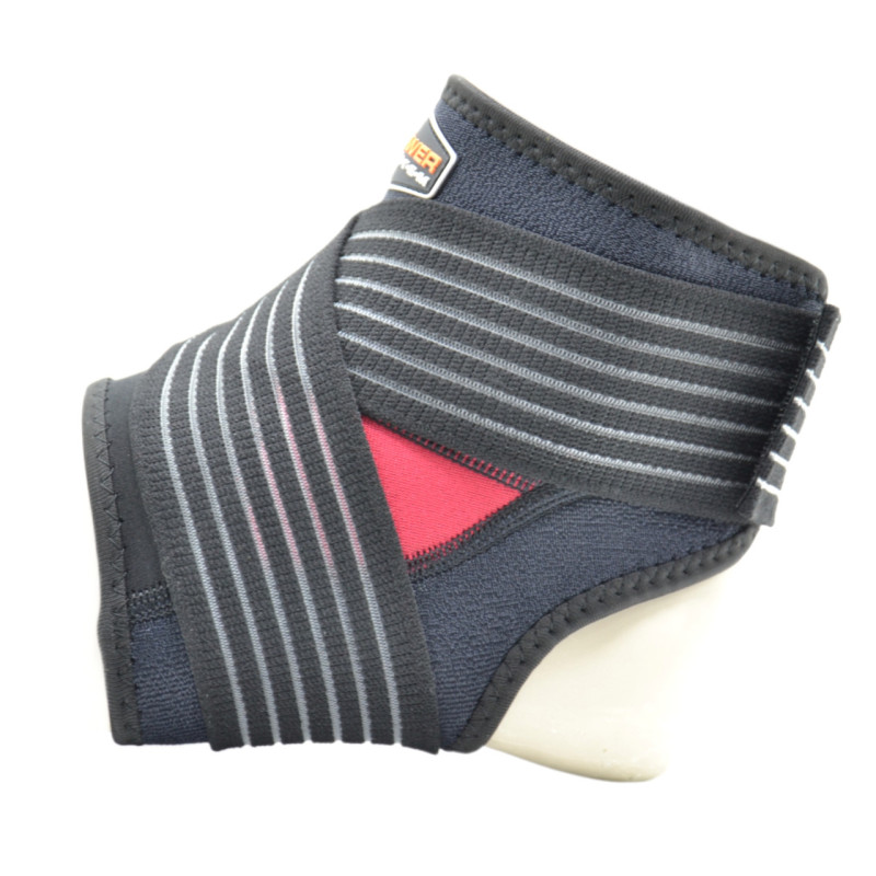 Бандаж на голеностоп Power System PS-6013 Neo Knee Support Black/Red (1шт.), Размер XL, Черный