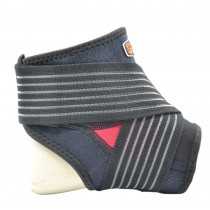Бандаж на гомілкостоп Power System PS-6013 Neo Knee Support Black/Red (1шт.) XL Бандаж на гомілкостоп Power System PS-6013 Neo Knee Support Black/Red (1шт.) XL