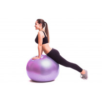 М'яч для фітнесу (фітбол) PowerPlay 4001 Ø75 cm Gymball Фіолетовий + помпа М'яч для фітнесу (фітбол) PowerPlay 4001 Ø75 cm Gymball Фіолетовий + помпа