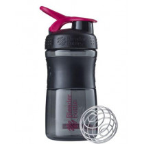 Шейкер спортивний (пляшка) BlenderBottle SportMixer Flip 20oz/590ml Black/Pink Шейкер спортивний (пляшка) BlenderBottle SportMixer Flip 20oz/590ml Black/Pink