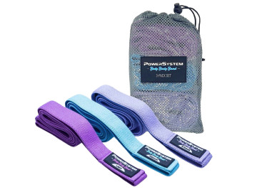 Набір тканевих гумок Power System PS-4129 Booty Band Set Long 3шт.