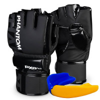 Перчатки для ММА Phantom APEX Hybrid Черные L/XL