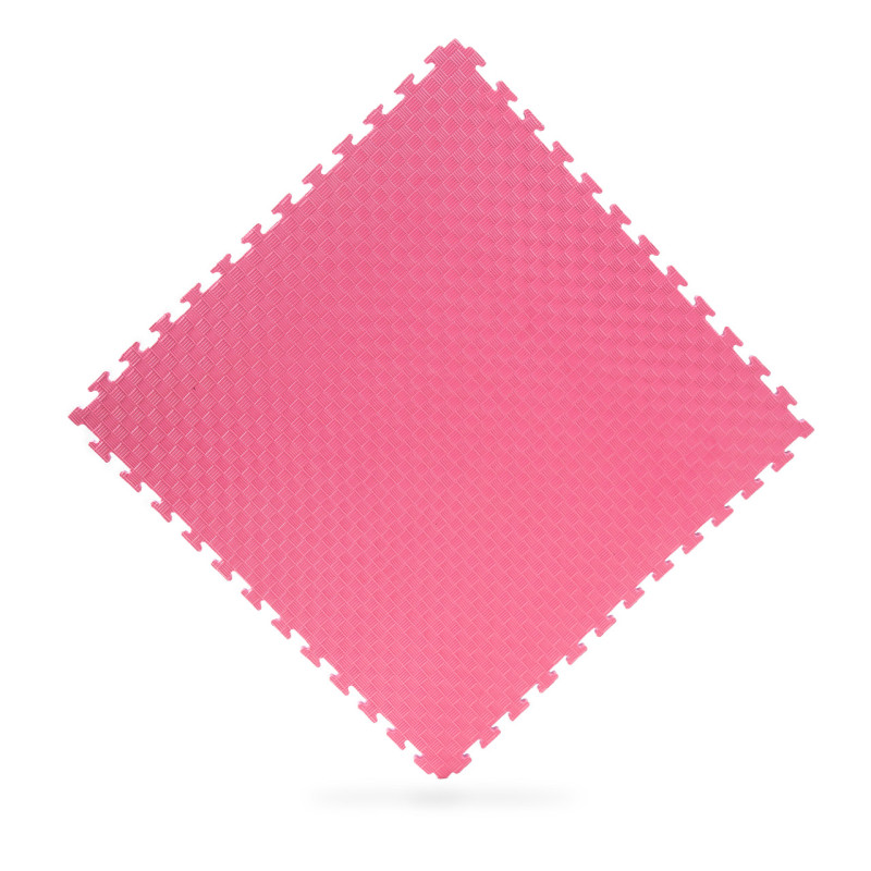 Мат-татамі (Мат-пазл ластівчин хвіст) WCG EVA 100х100х2 cm Рожево-фіолетовий