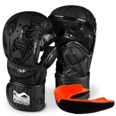 Перчатки для ММА Phantom Muay Thai Black L/XL (кепка в подарок)
